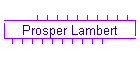 Prosper Lambert