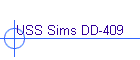 USS Sims DD-409