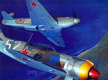 Як-9П и Ла-5ФН