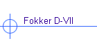 Fokker D-VII
